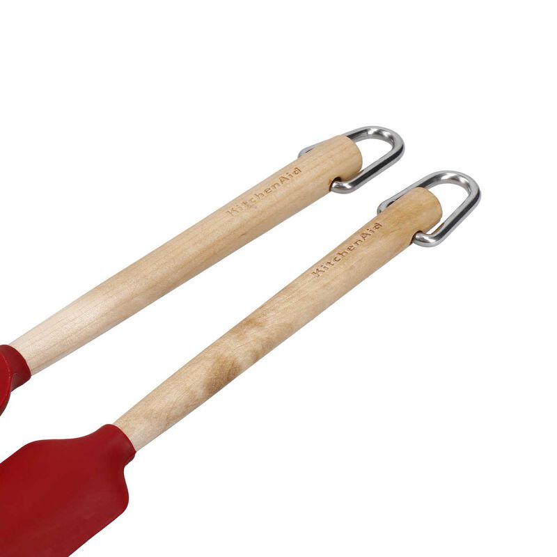 KitchenAid Birchwood Baking Utensils Set Of Three Empire Red image number 2